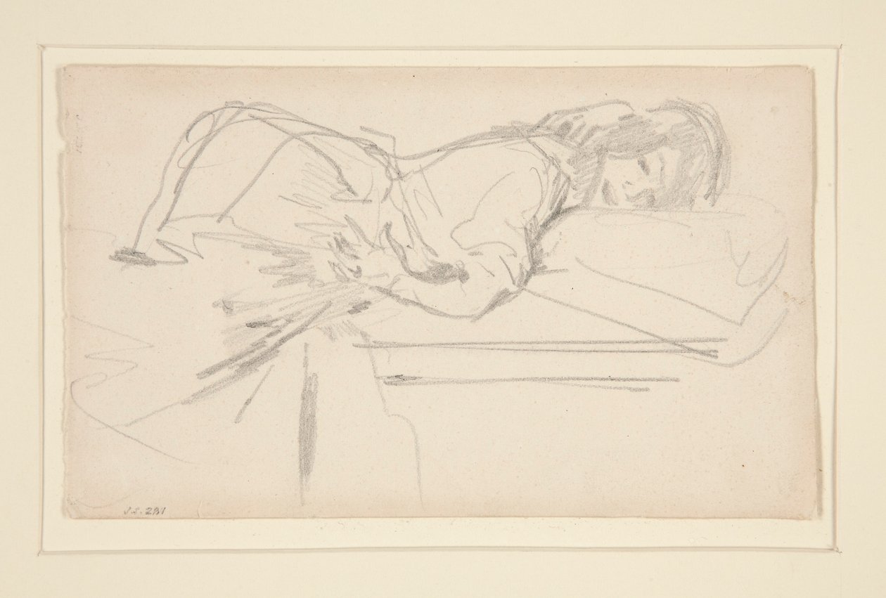 Figur af en pige af John Singer Sargent