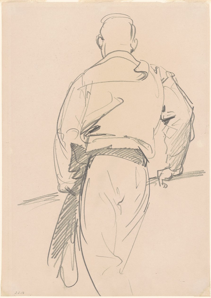 Gondolier, Venedig af John Singer Sargent