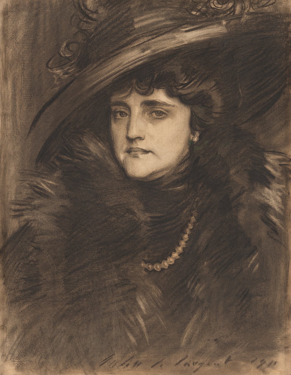 Harriett Pullman Carolan af John Singer Sargent