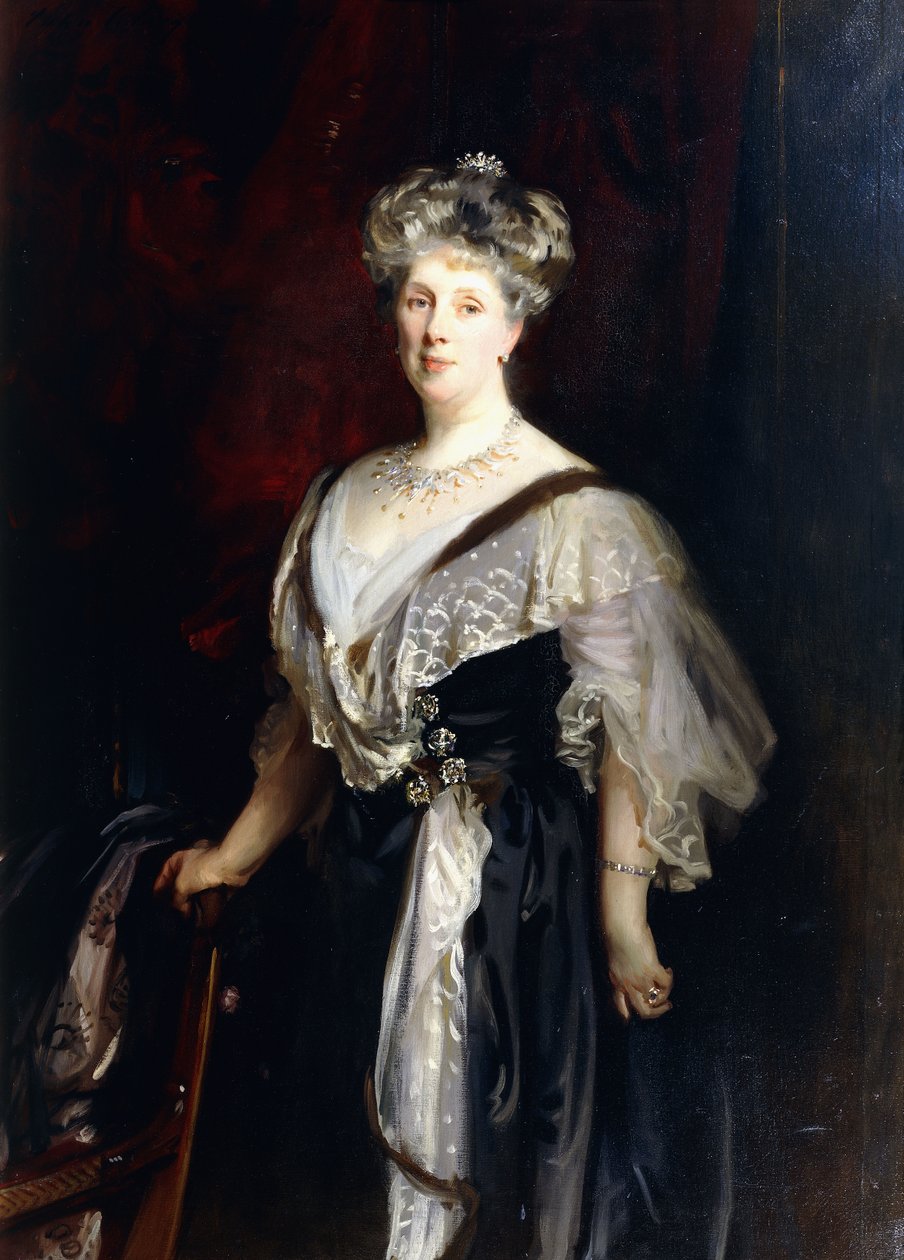 Lady Caroline Williamson, 1906 af John Singer Sargent