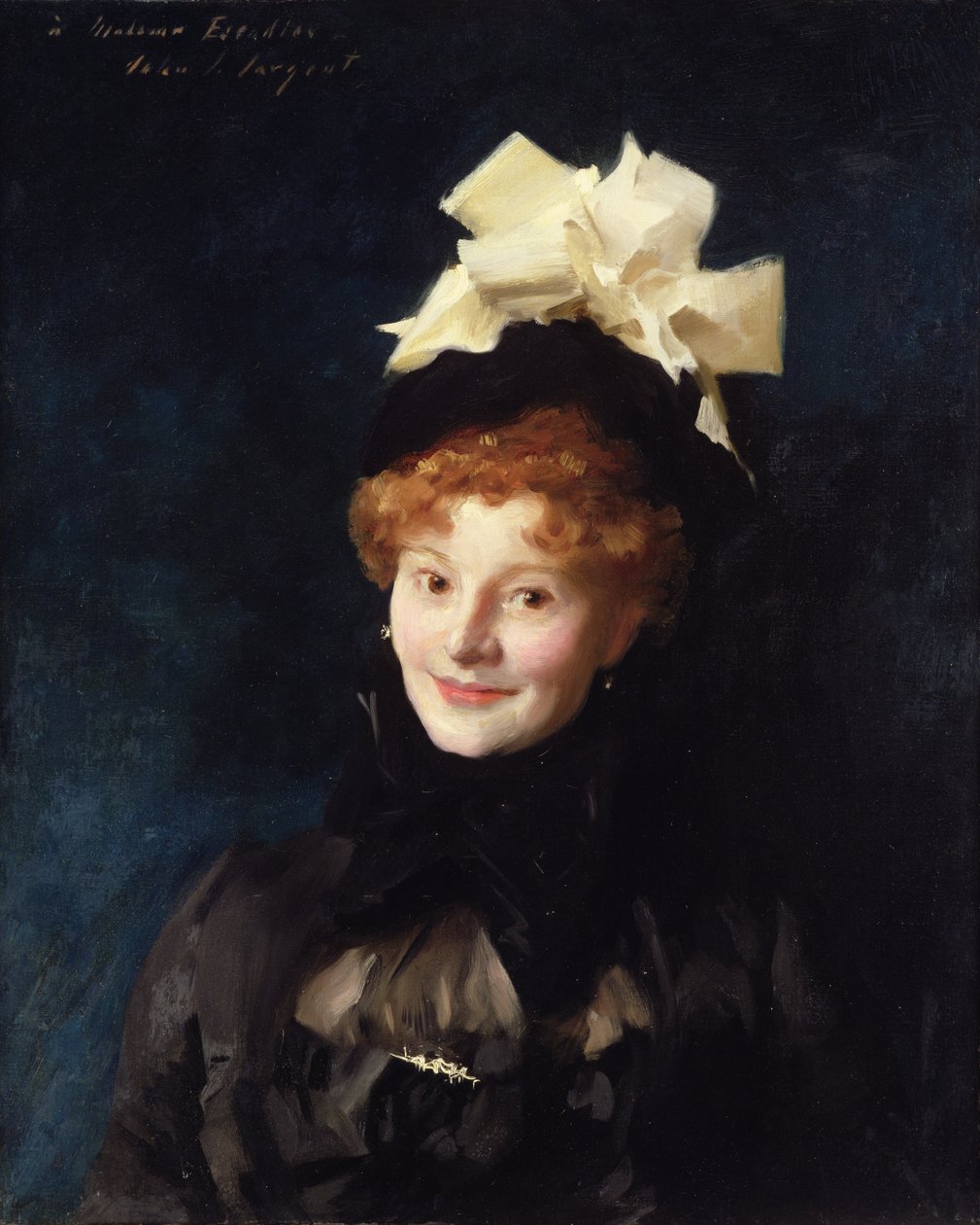 Madame Escudier, ca. 1883 af John Singer Sargent