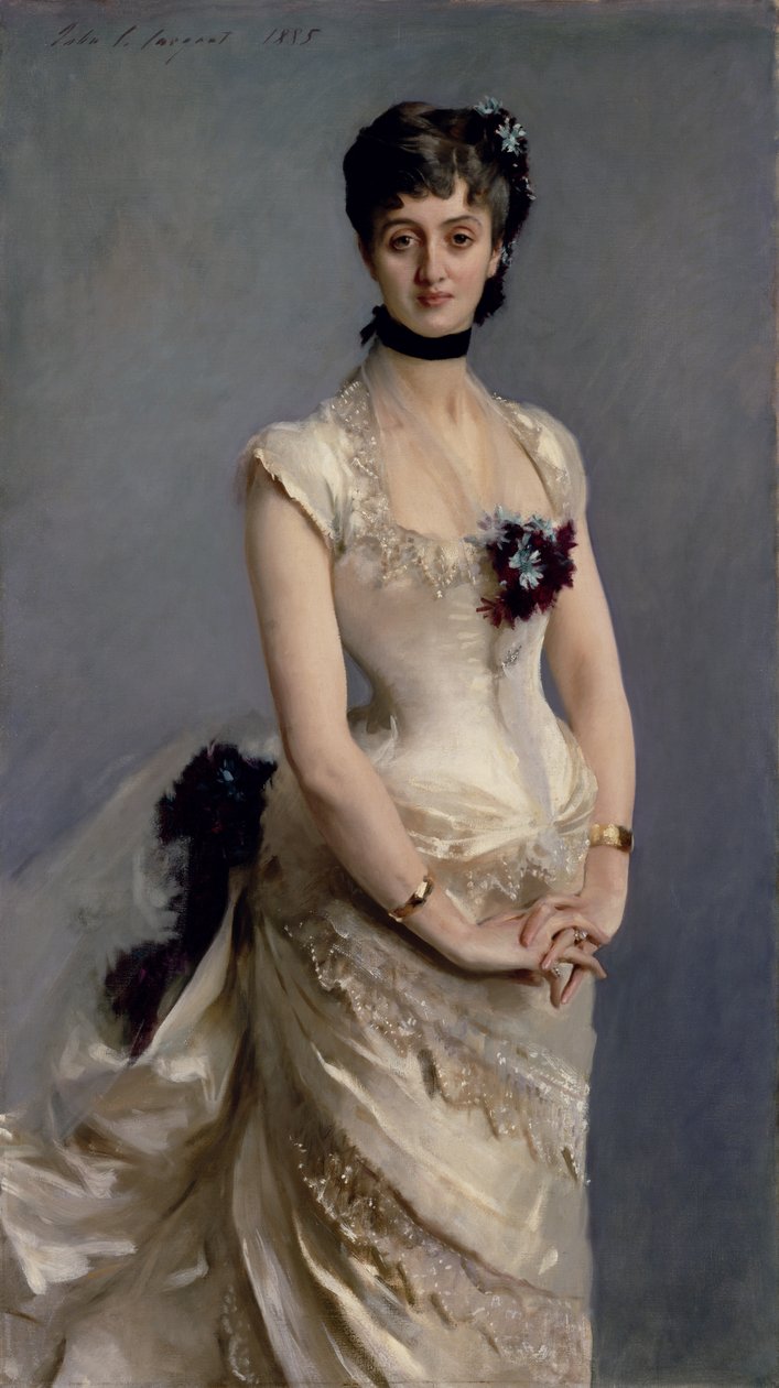 Madame Paul Poirson, 1885 af John Singer Sargent