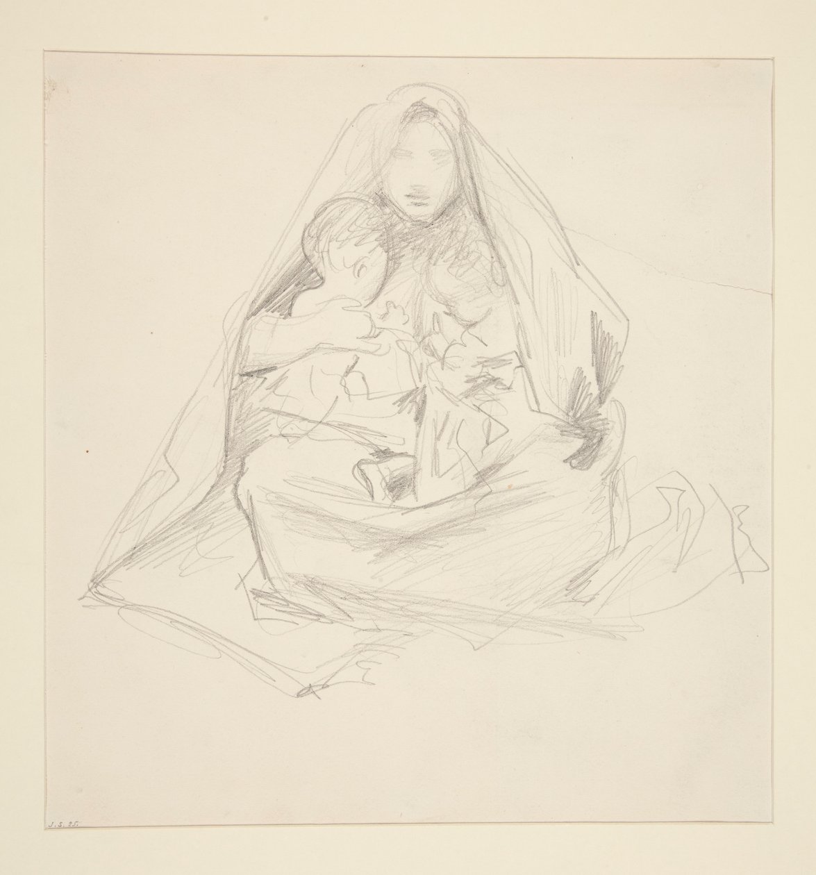 Madonna og barn af John Singer Sargent