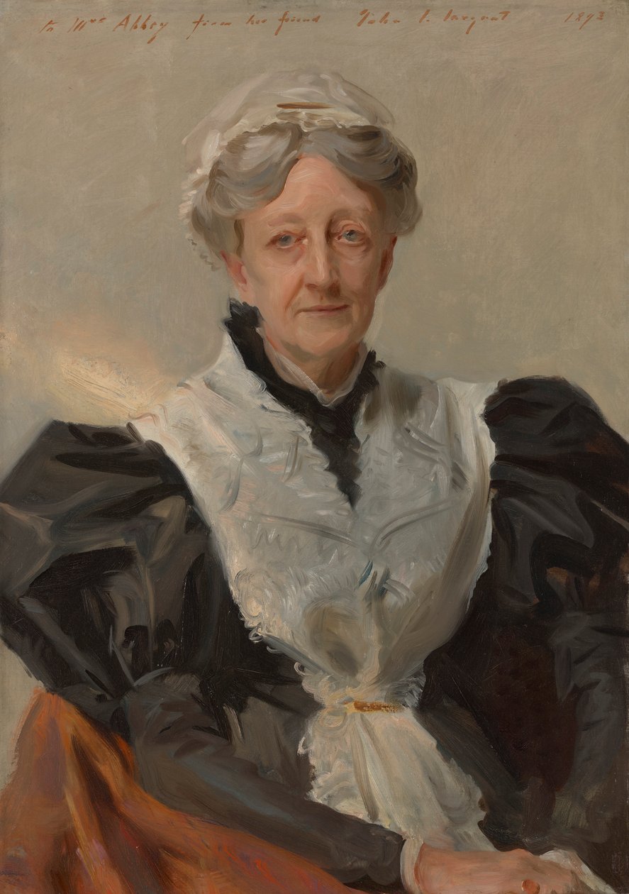 Mary Eliza Mead (n?e Mary Eliza Scribner, 1822 af John Singer Sargent