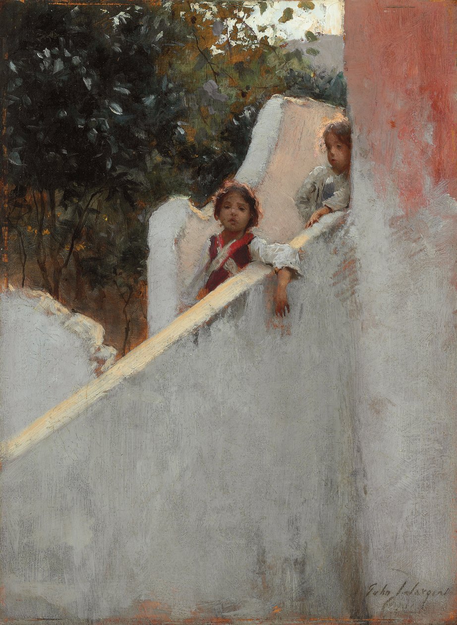 Minder om Capri; Erindringer om Capri, 1878 af John Singer Sargent