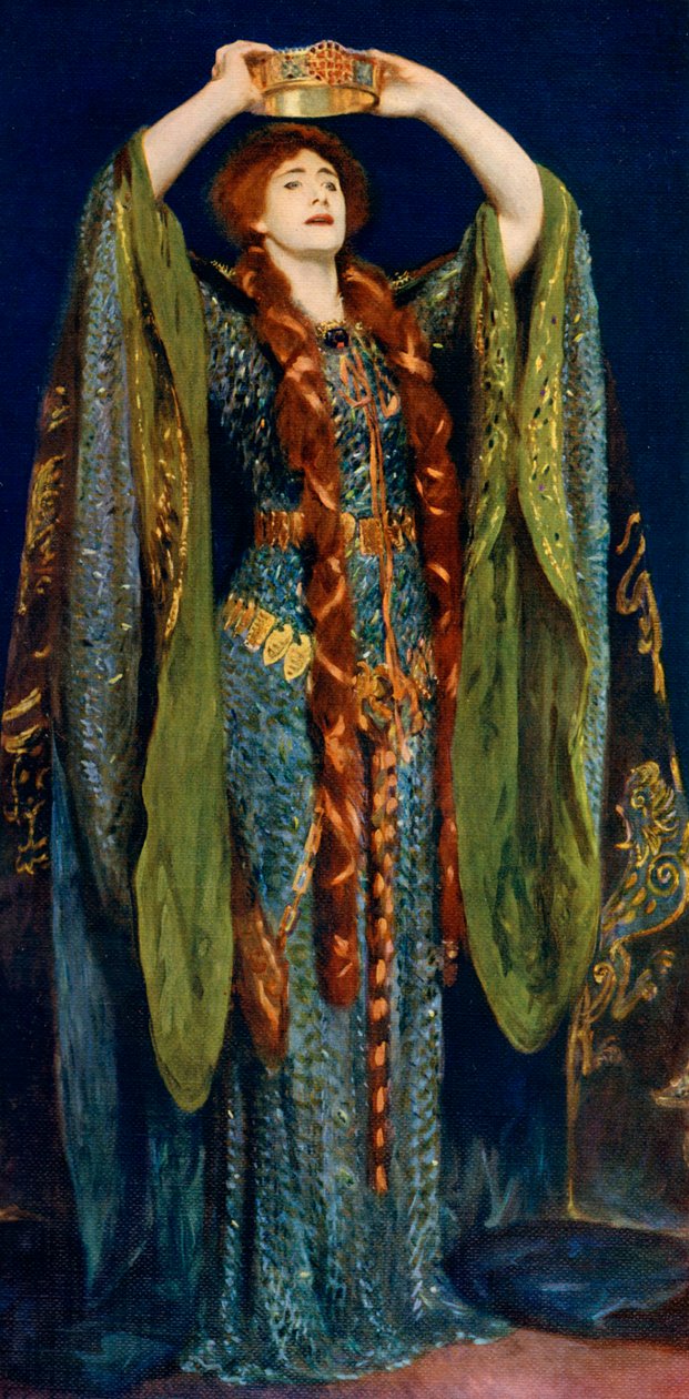 Miss Ellen Terry som Lady Macbeth, 1906, 1912. af John Singer Sargent