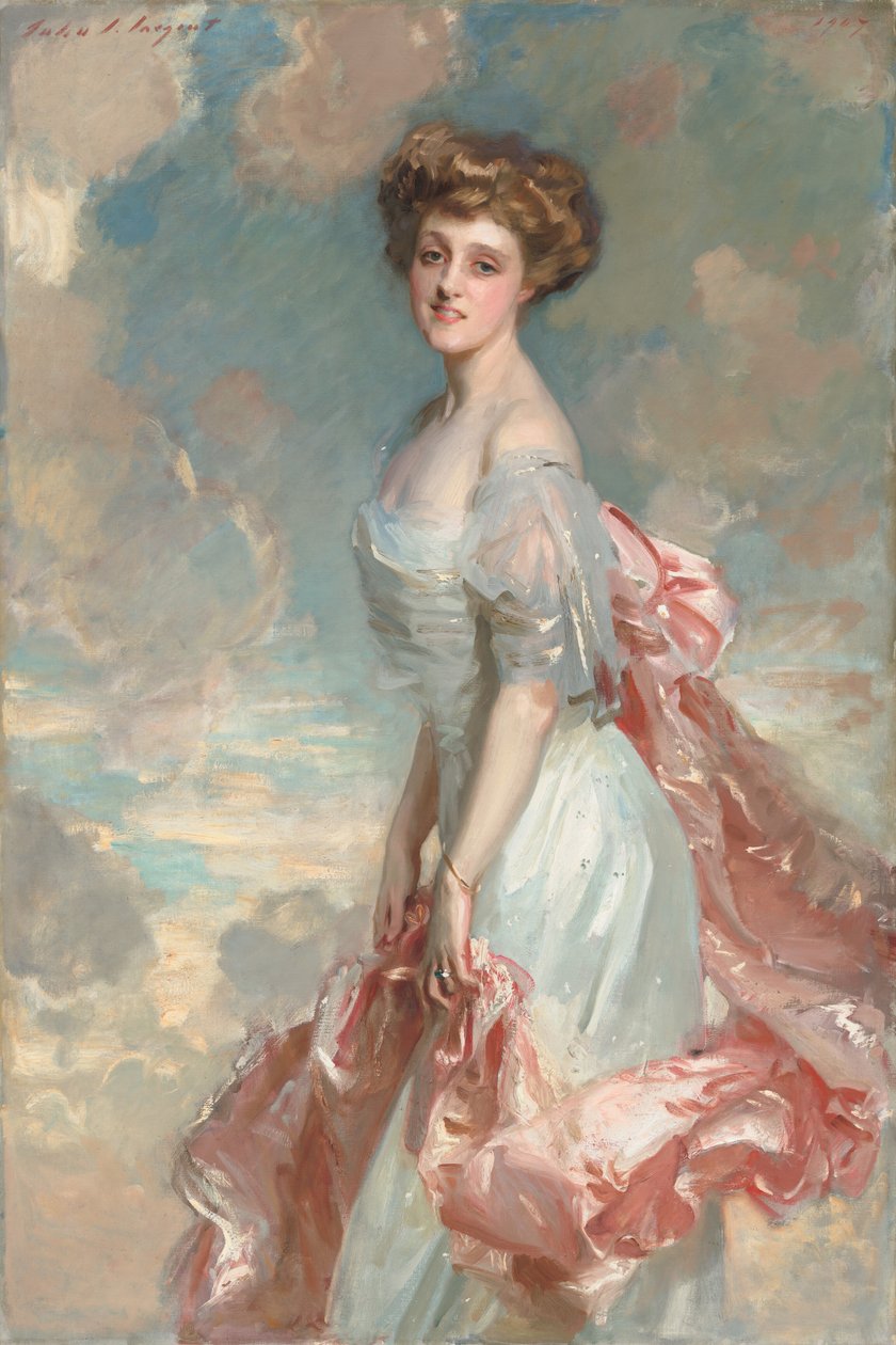 Frøken Mathilde Townsend af John Singer Sargent