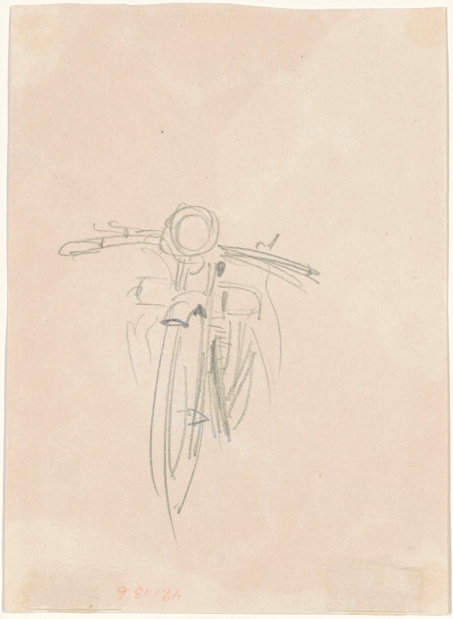 Motorcykel [verso] af John Singer Sargent