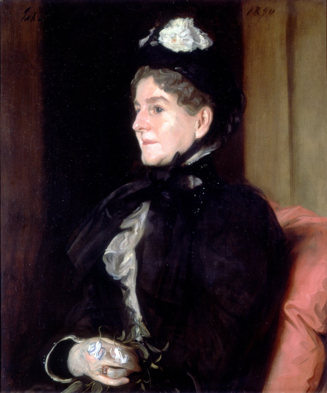Fru Alexander H. Bullock, 1890 af John Singer Sargent
