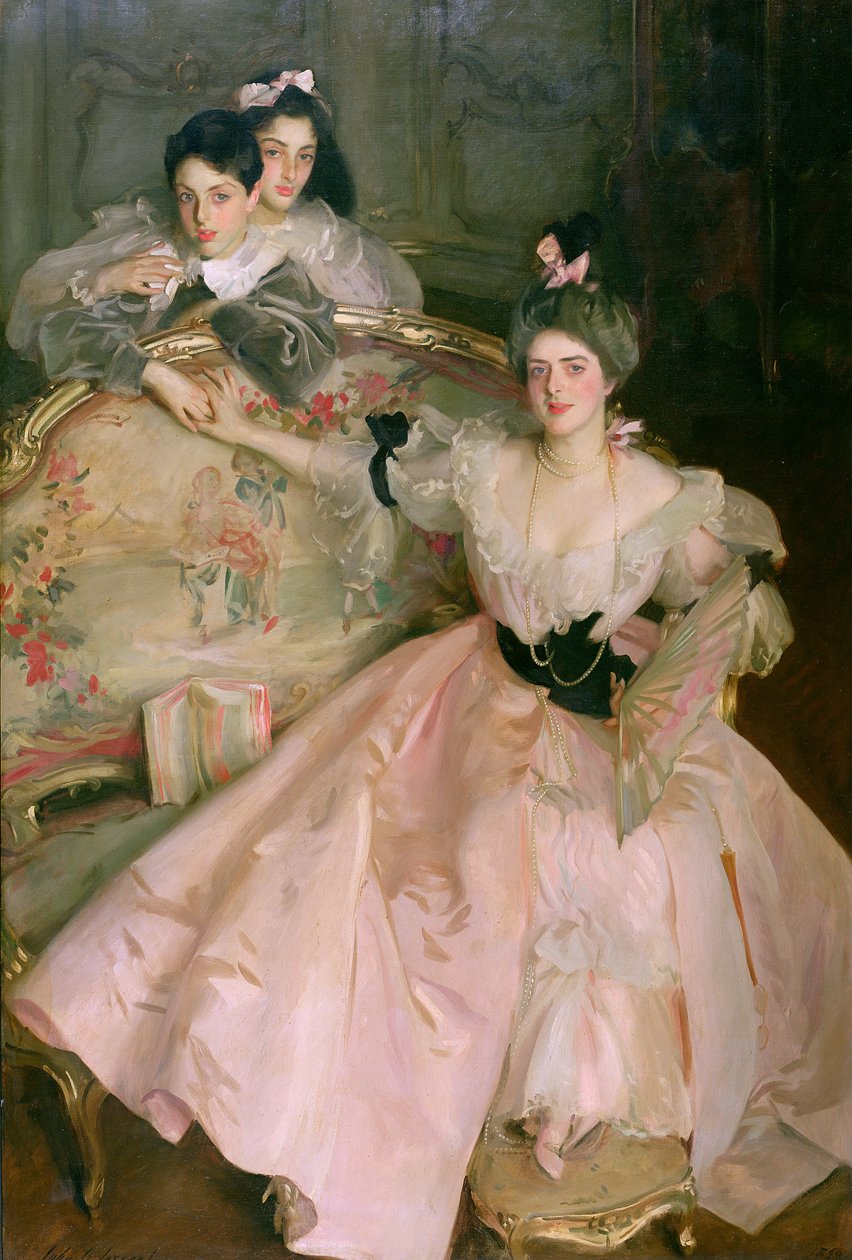 Fru Carl Meyer, senere Fru Meyer, og hendes to Børn af John Singer Sargent