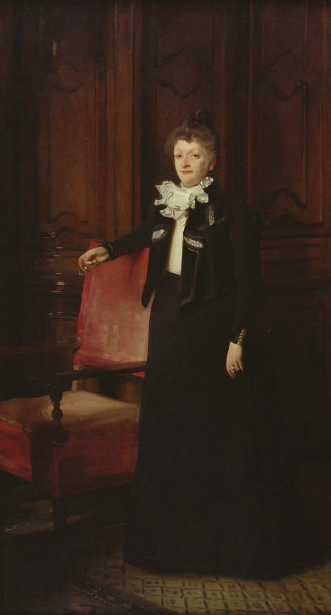Fru Charles Huntington, 1898 af John Singer Sargent