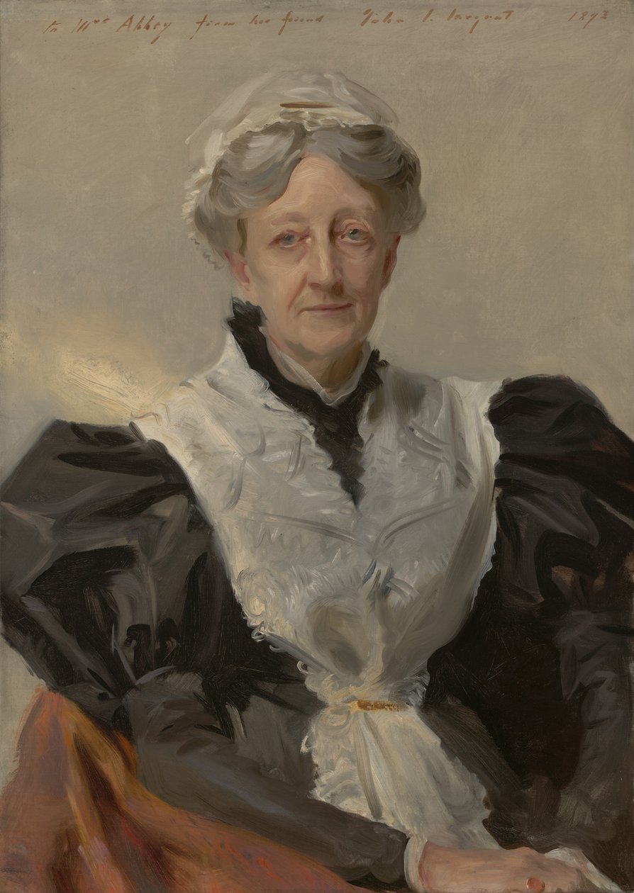 Fru Frederick Mead (Mary Eliza Scribner) 1893 af John Singer Sargent