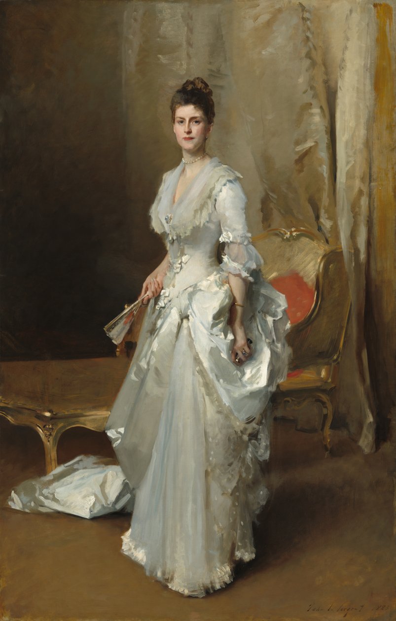 Fru Henry White af John Singer Sargent