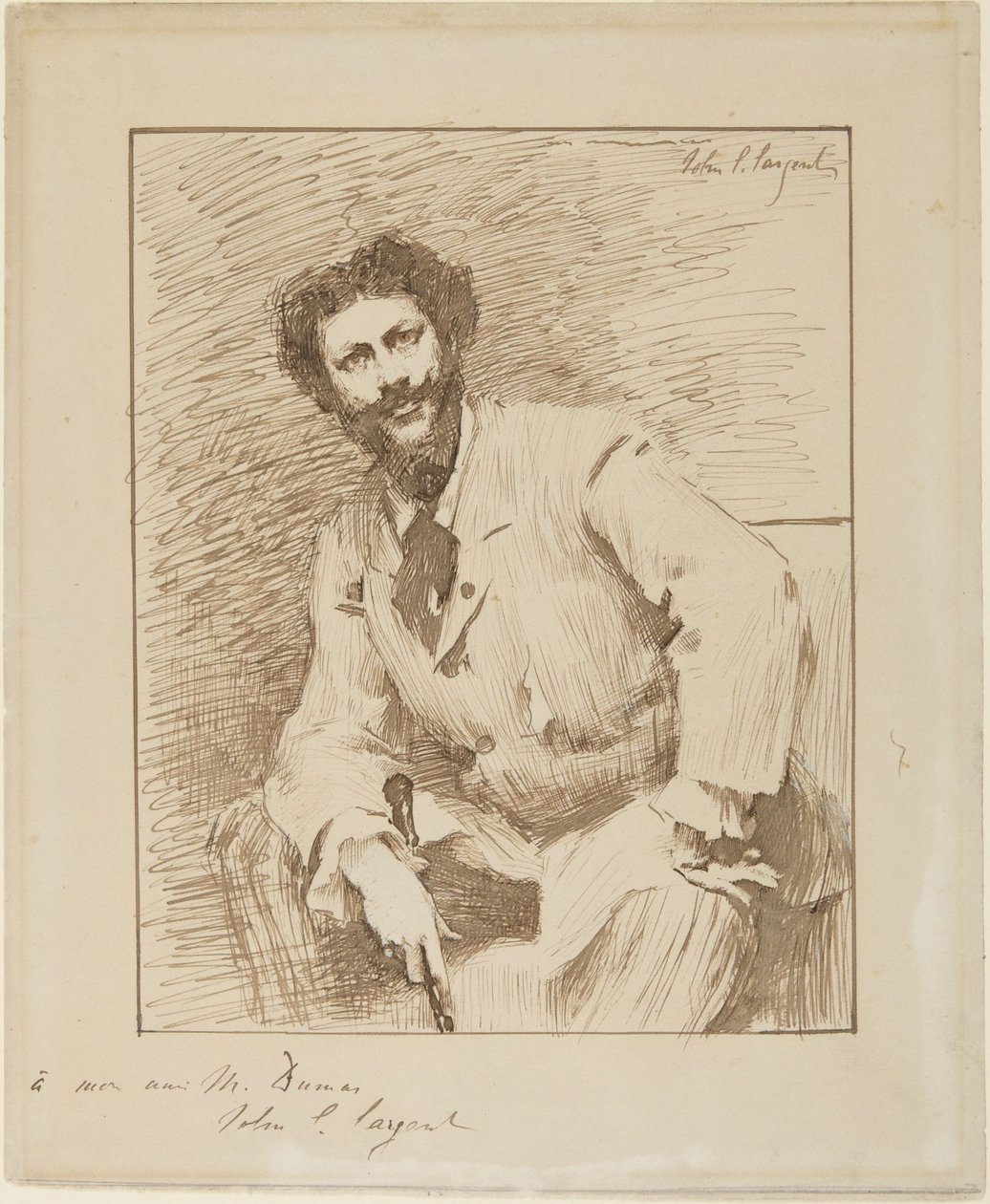 Portræt af Carolus-Duran af John Singer Sargent