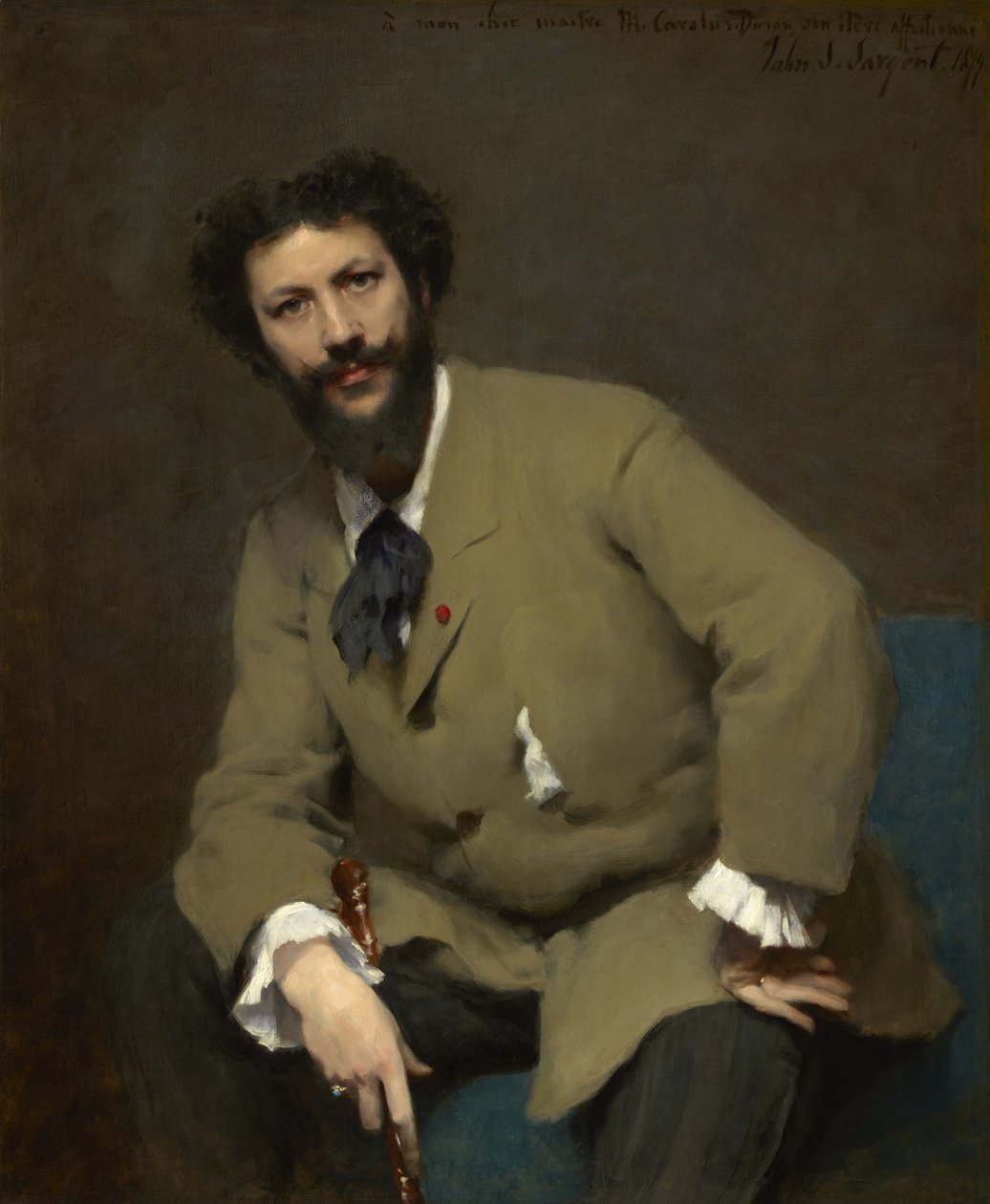 Portræt af Carolus-Duran, 1879 af John Singer Sargent