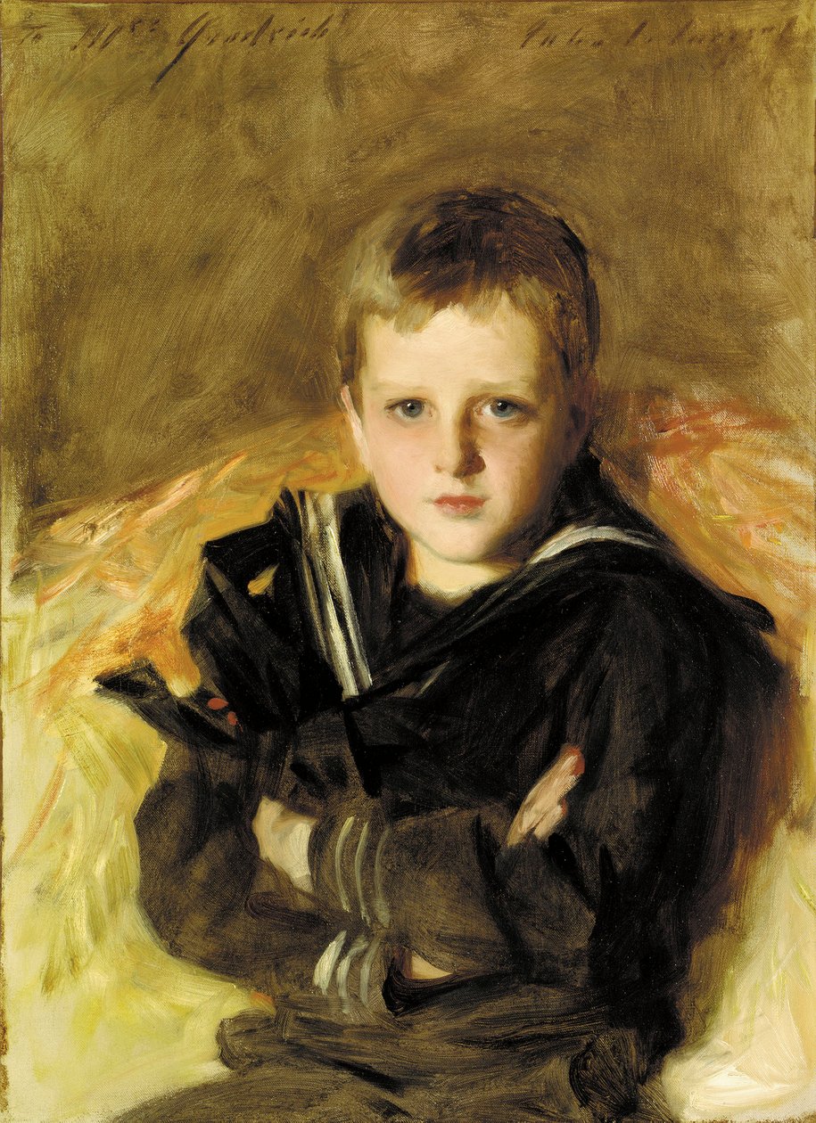 Portræt af Caspar Goodrich af John Singer Sargent