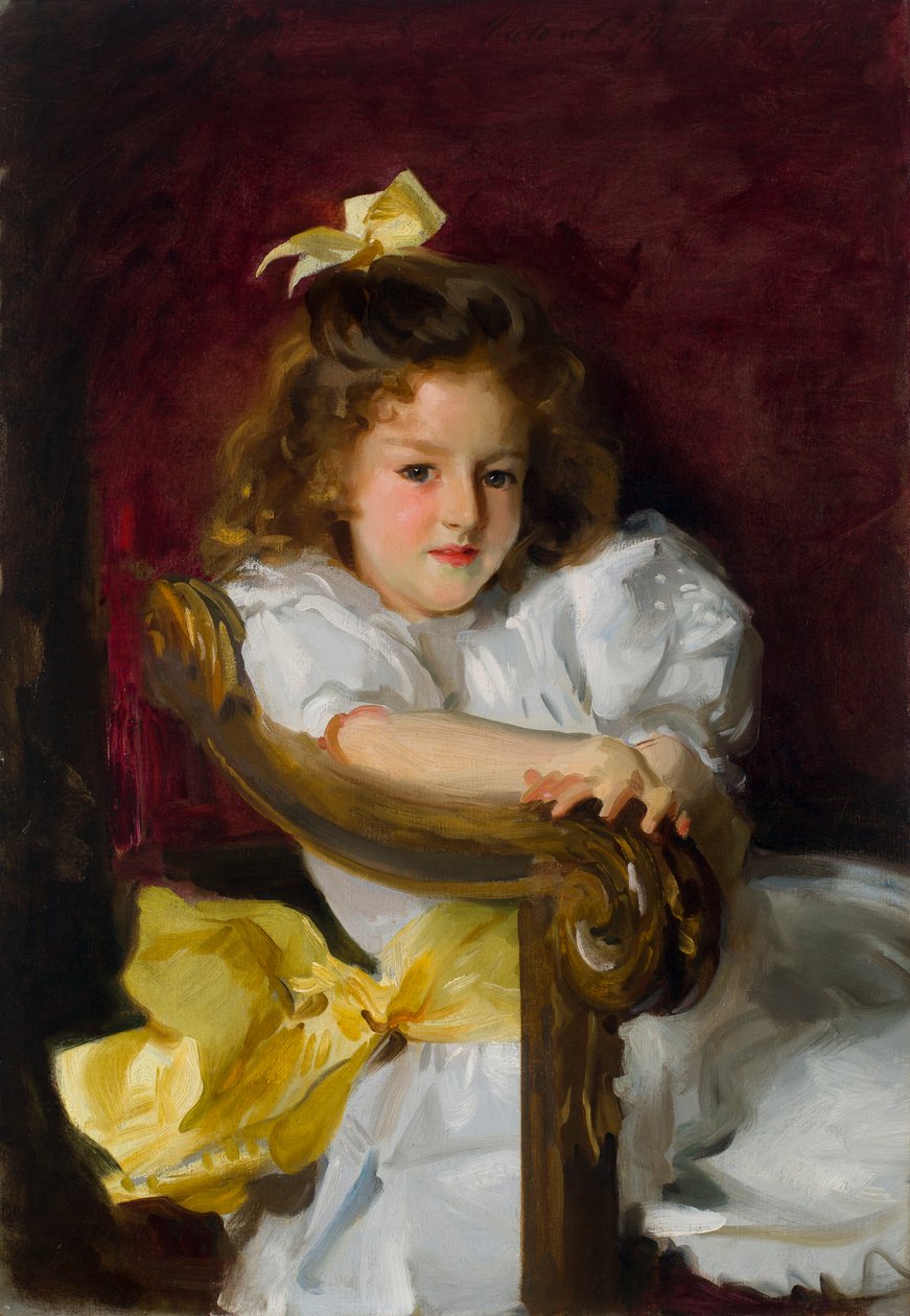 Portræt af Charlotte Cram af John Singer Sargent