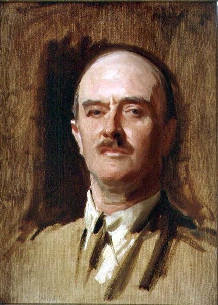 Portræt af feltmarskal Viscount Allenby (1861-1936) (olie på lærred) af John Singer Sargent