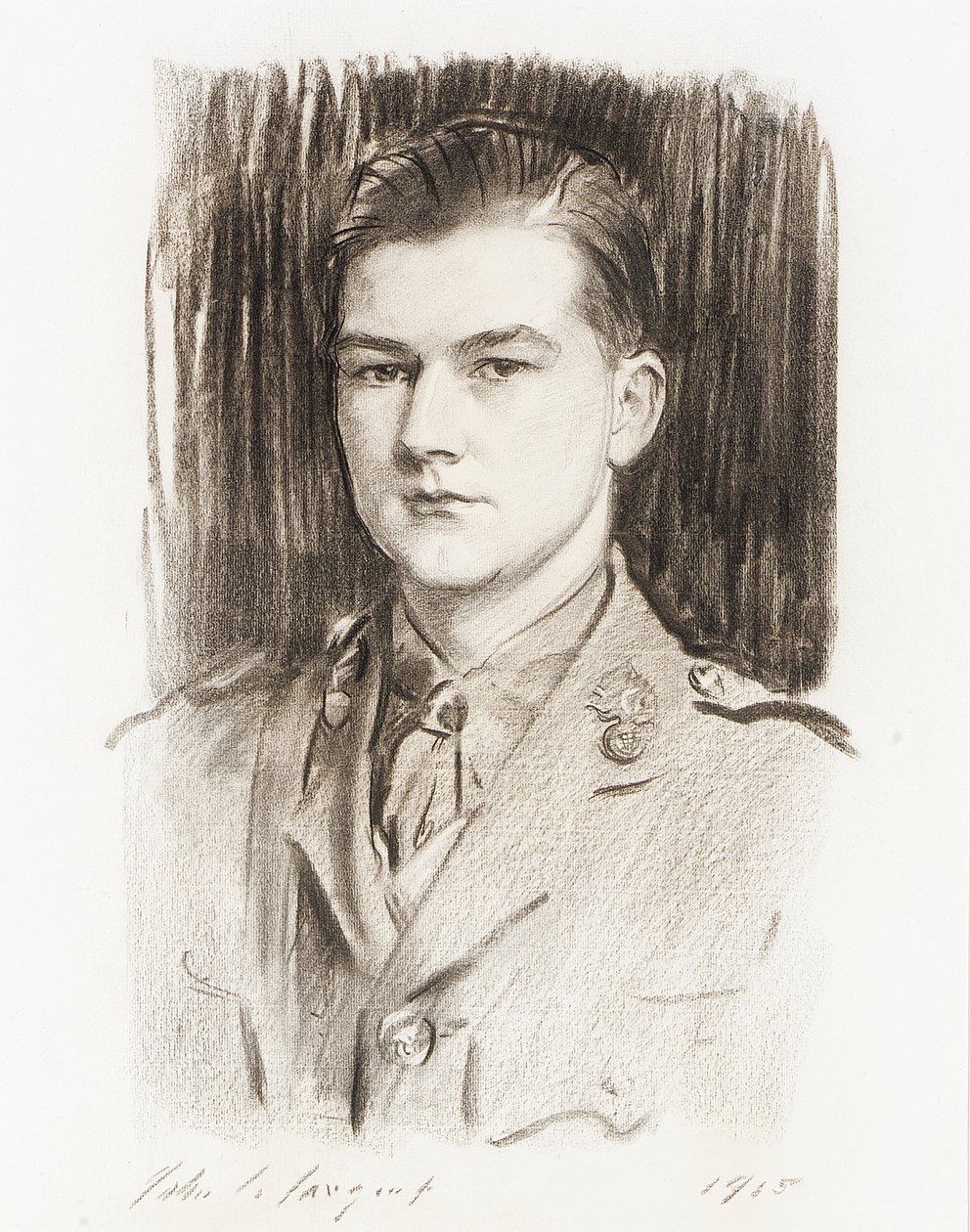 Portræt af Geoffrey Murray-Smith af John Singer Sargent