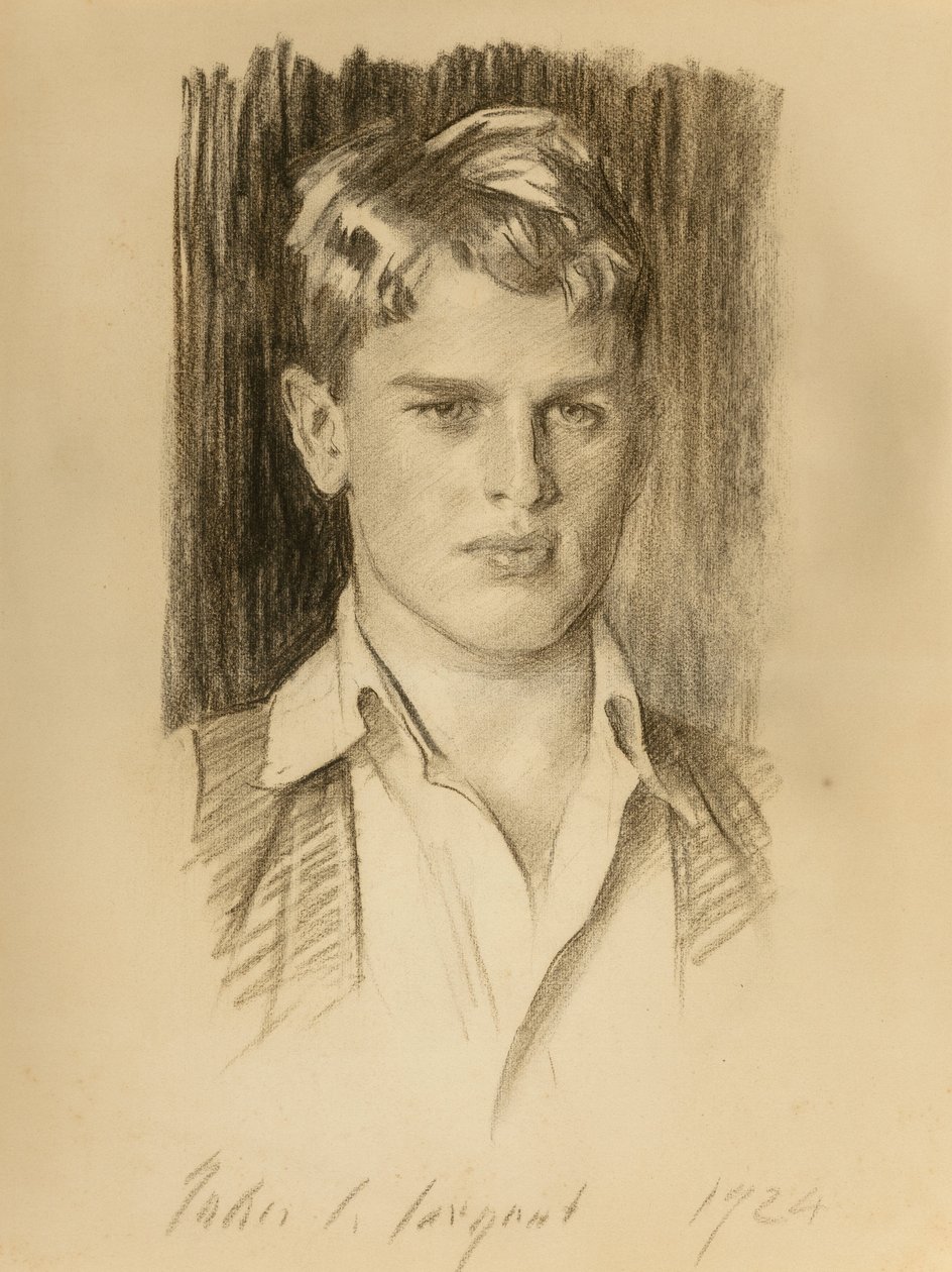 Portræt af Henry Sturgis Russel af John Singer Sargent