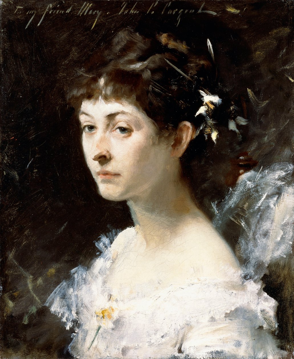 Portræt af Mary Turner Austin, ca. 1878 af John Singer Sargent