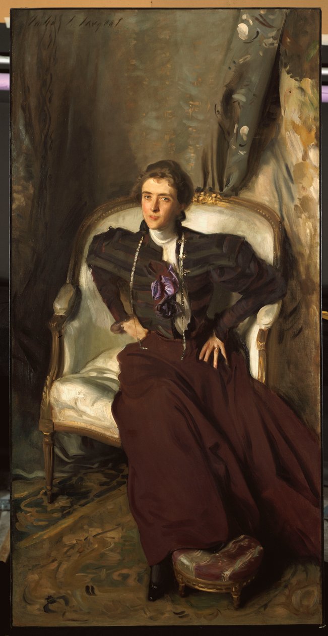 Portræt af fru Alice Brisbane Thursby, 1898 af John Singer Sargent