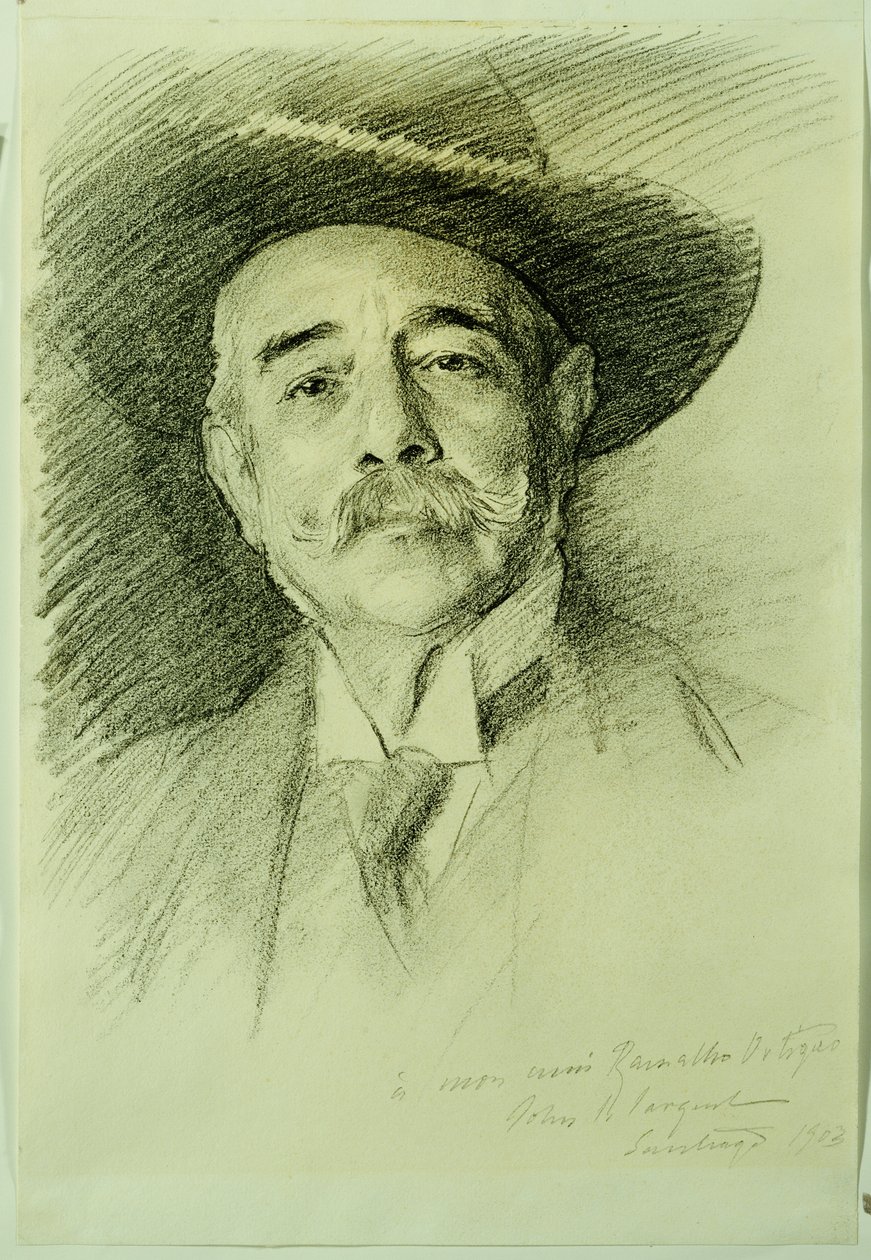 Portræt af Ramacho Ortigao, 1903 af John Singer Sargent