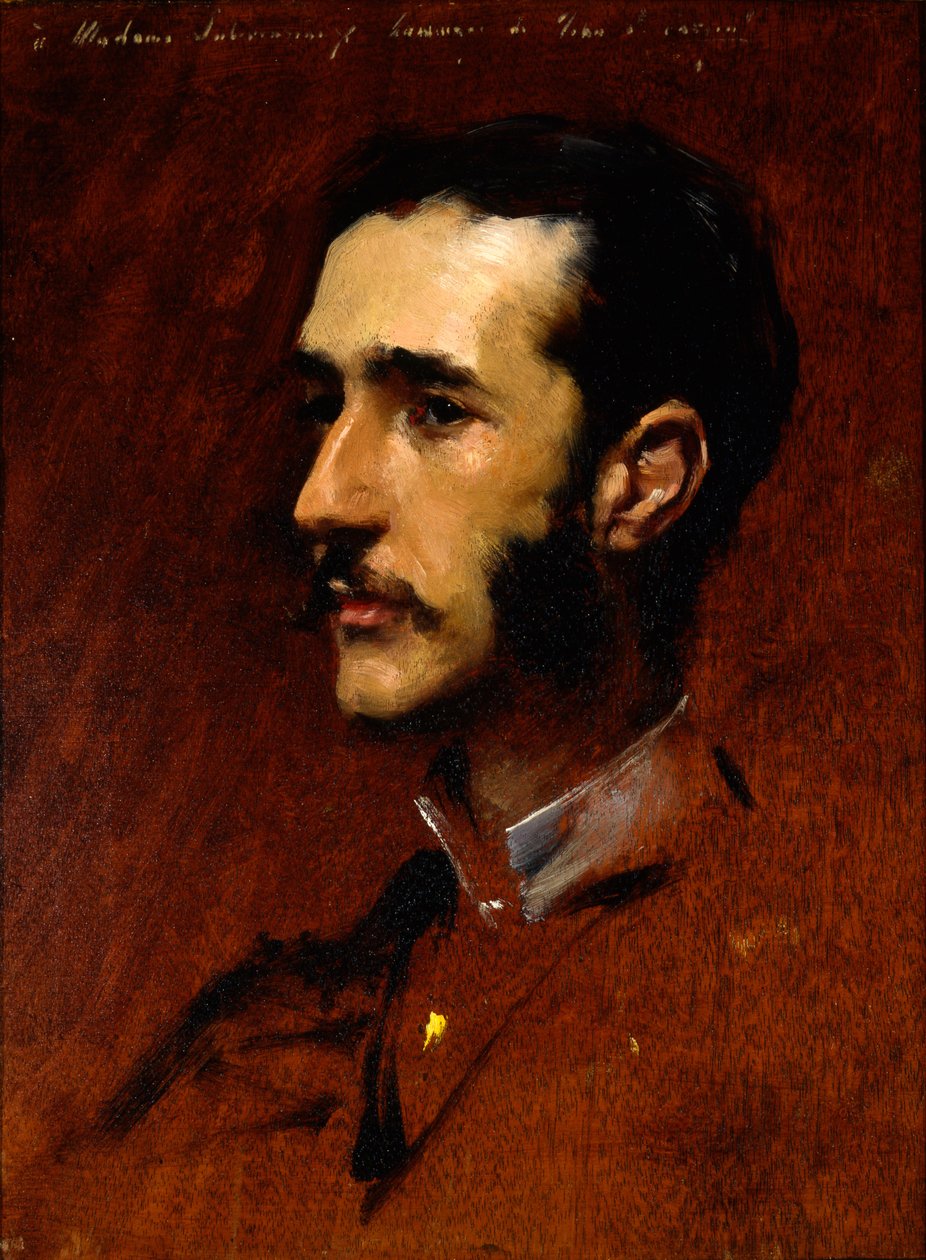 Ramon Subercaseaux, ca. 1880 (olie på panel) af John Singer Sargent