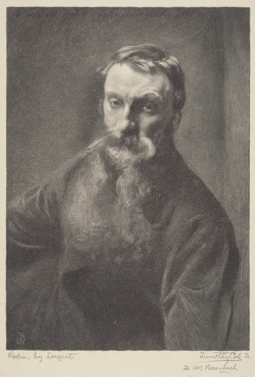 Rodin af John Singer Sargent
