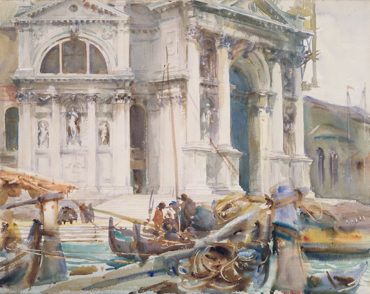 Santa Maria della Salute, 1904 af John Singer Sargent