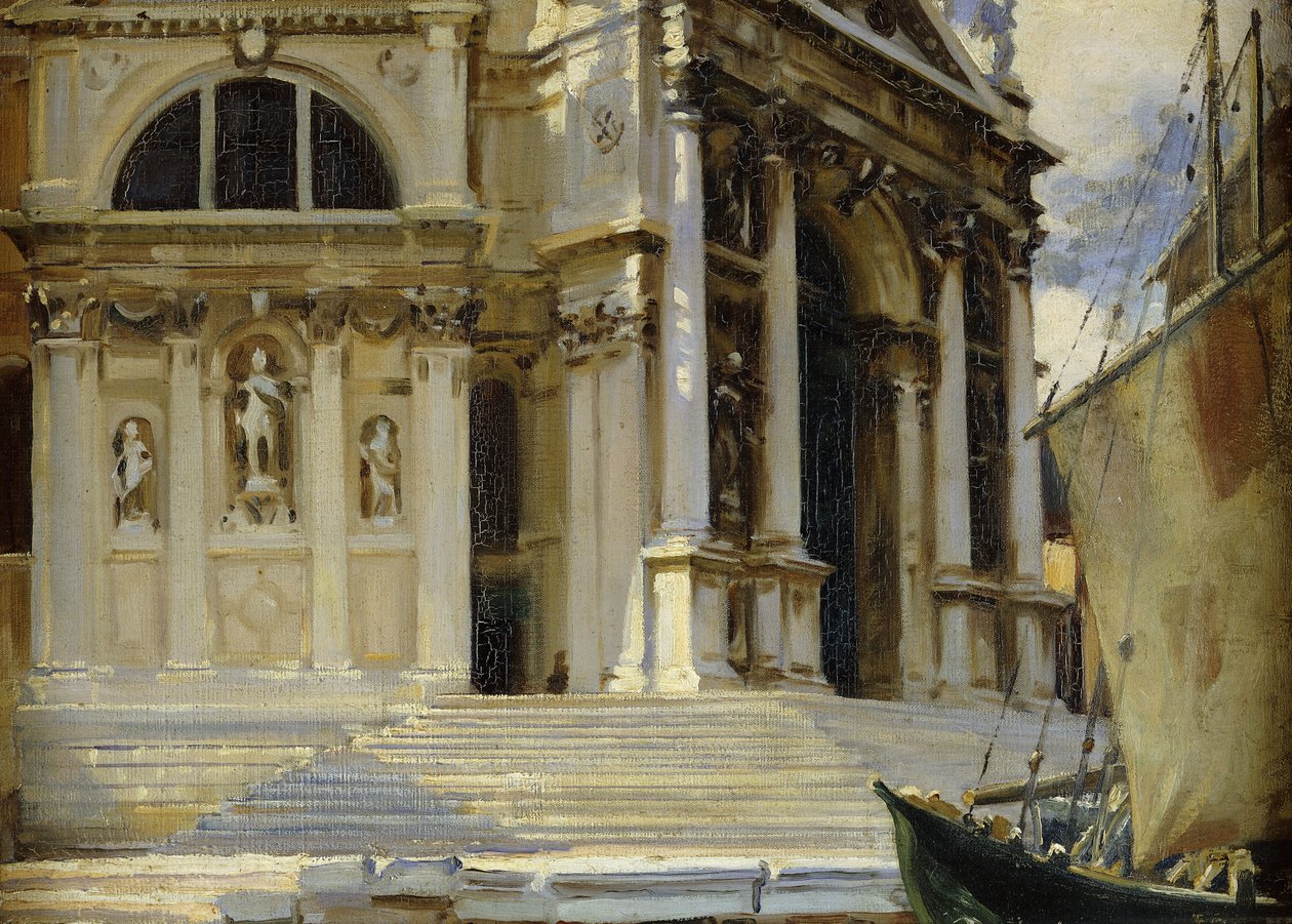 Santa Maria della Salute, Venedig, af John Singer Sargent