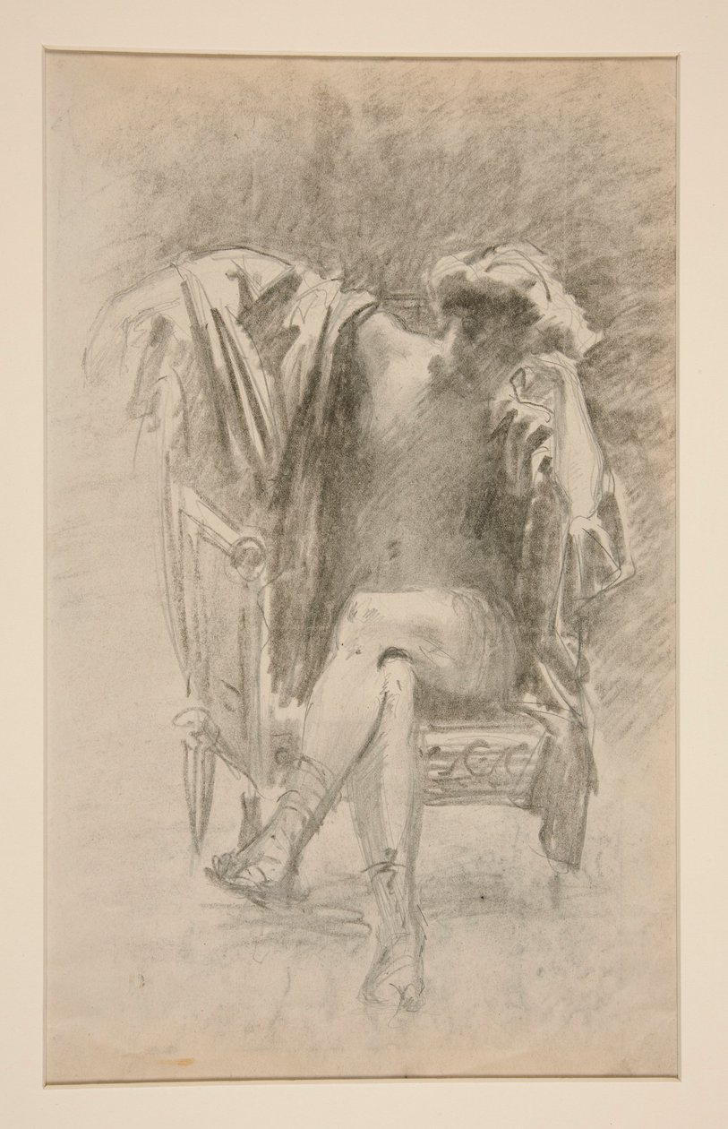 Siddende figur af John Singer Sargent