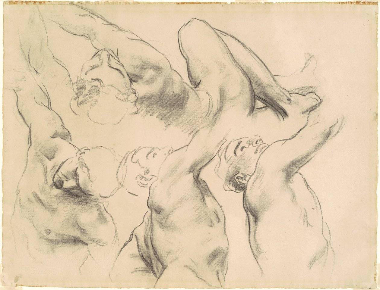 Studier til "Himlen" og "Helvede" af John Singer Sargent