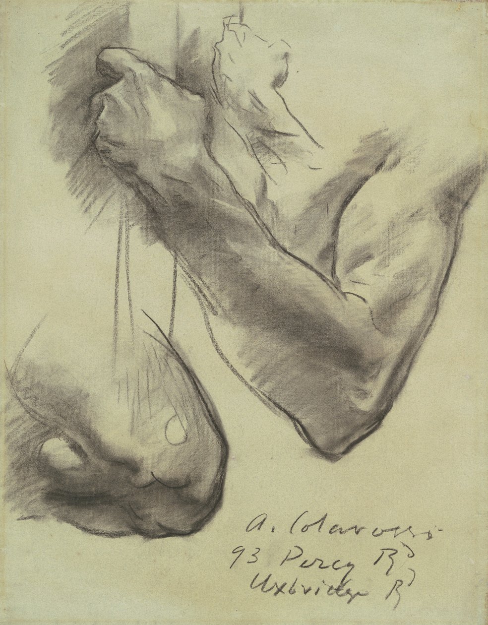 Studier til religionens triumf, 1891-1916. af John Singer Sargent