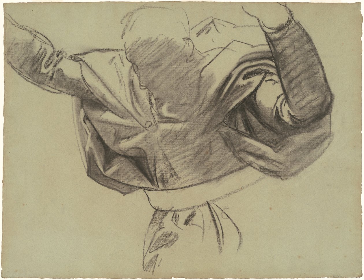 Studie til "Herrens tjenerinde" af John Singer Sargent