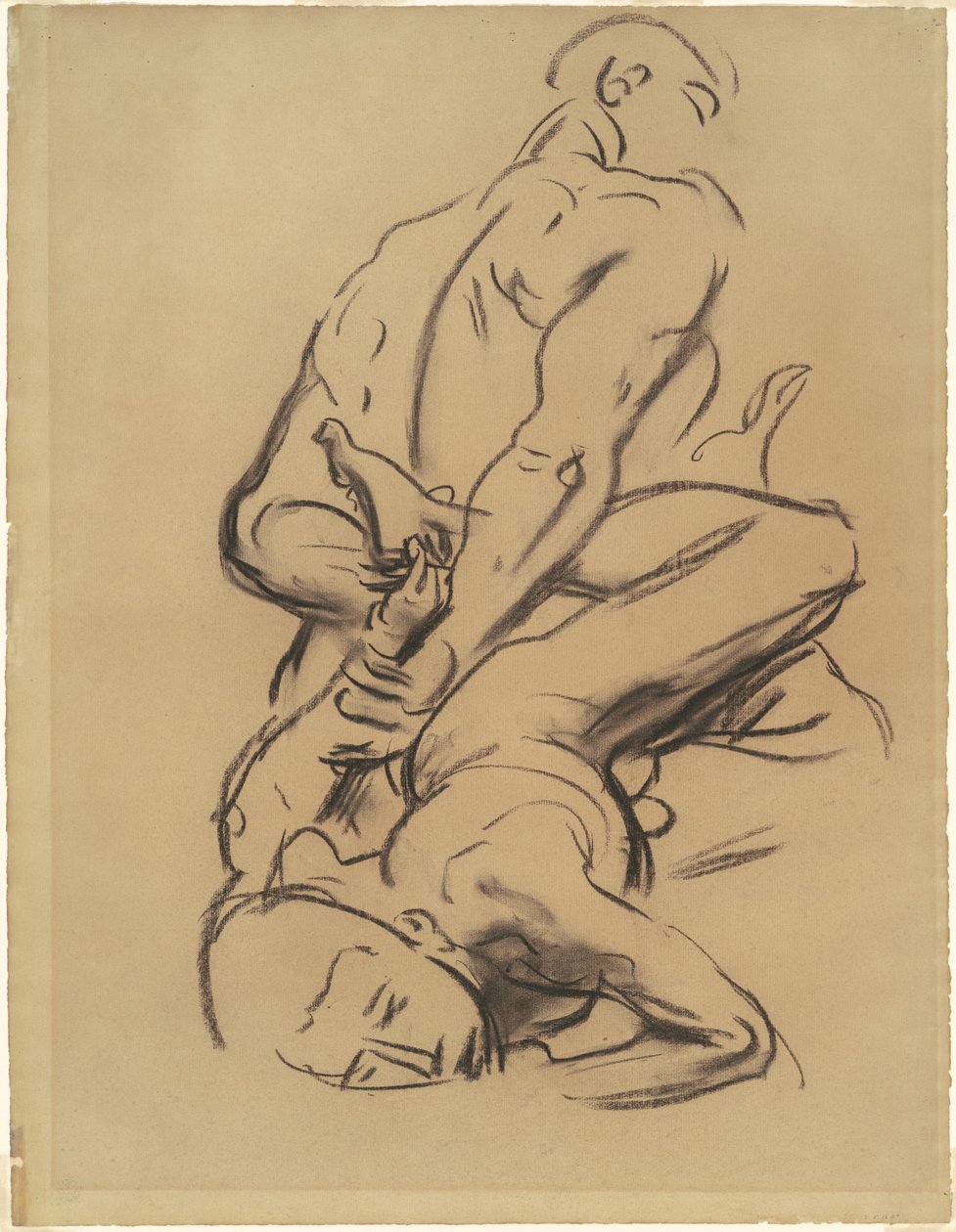 Studie til "Judgment" af John Singer Sargent