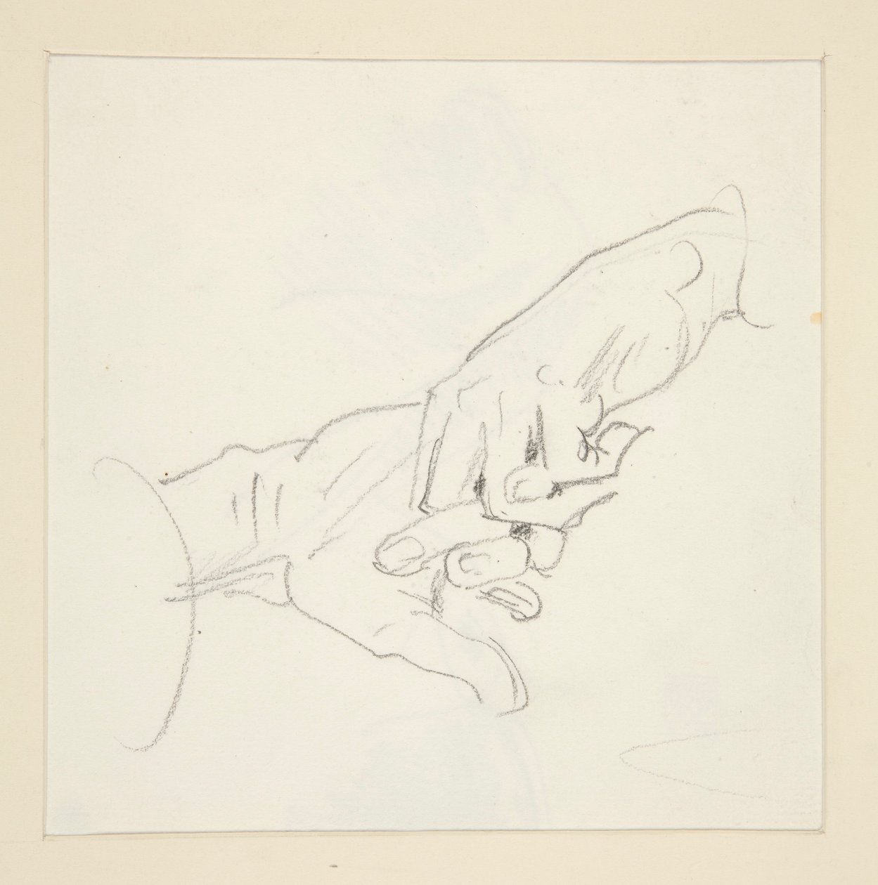 Studie af hænder af John Singer Sargent
