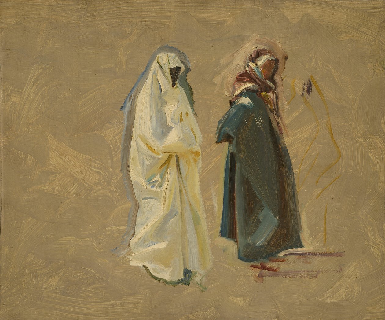 Studie af to beduiner af John Singer Sargent