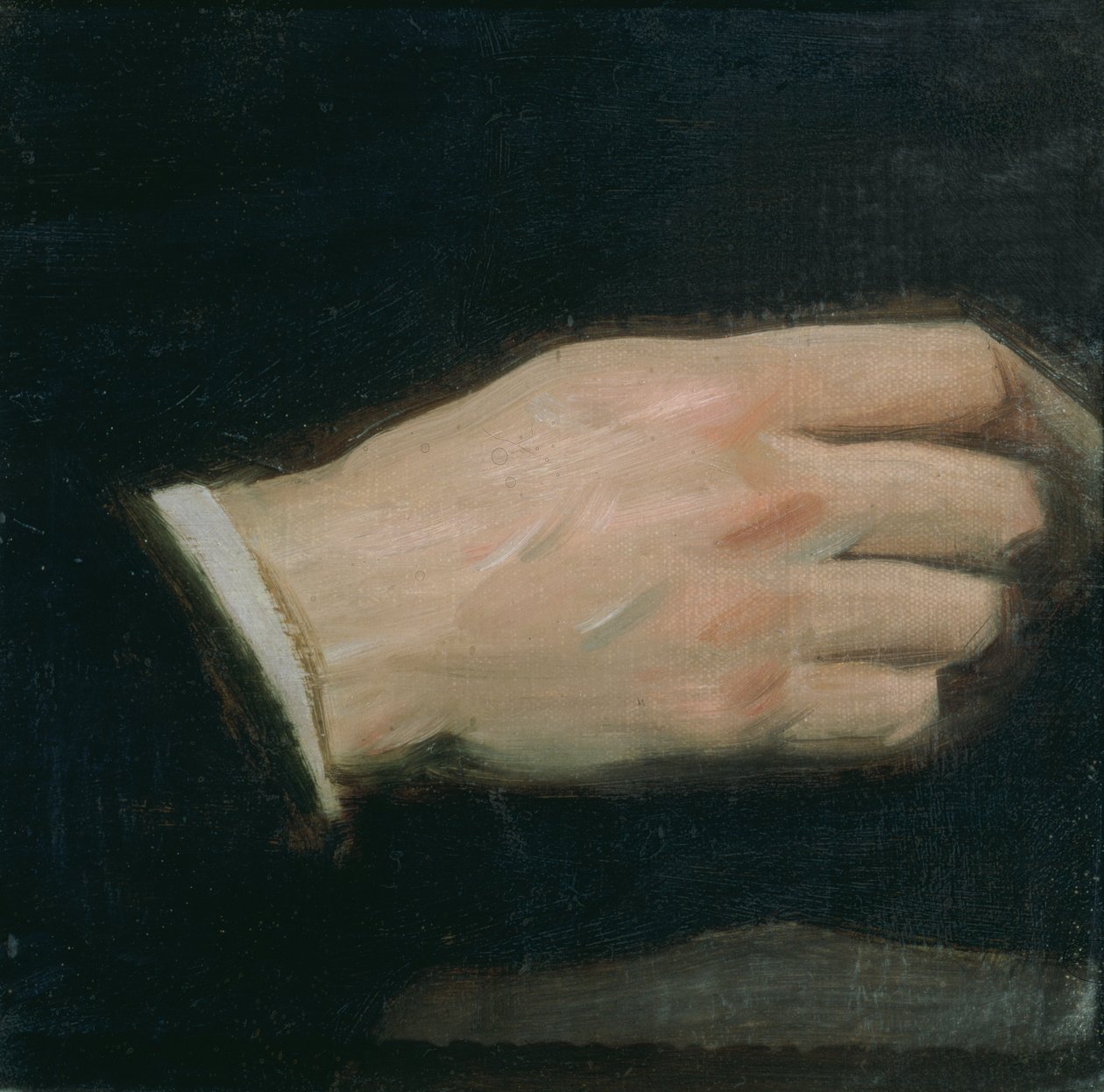 Studie af en hånd af John Singer Sargent