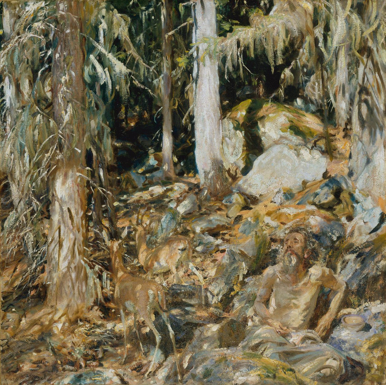 Eremitten, 1908 af John Singer Sargent
