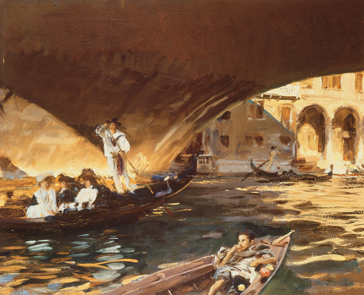 Rialto, Venedig af John Singer Sargent