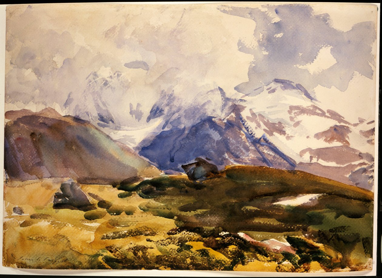 The Simplon, ca. 1910 af John Singer Sargent