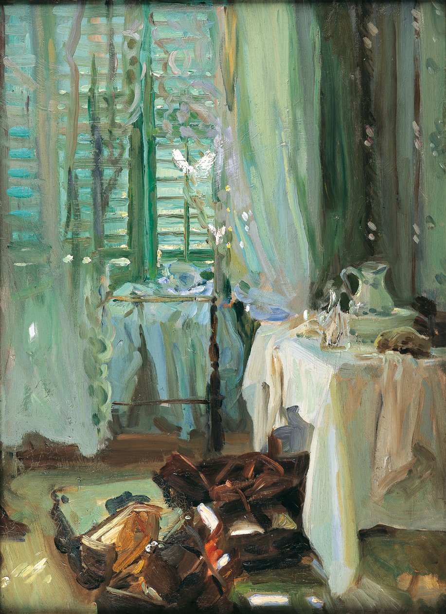 Hotelværelset af John Singer Sargent