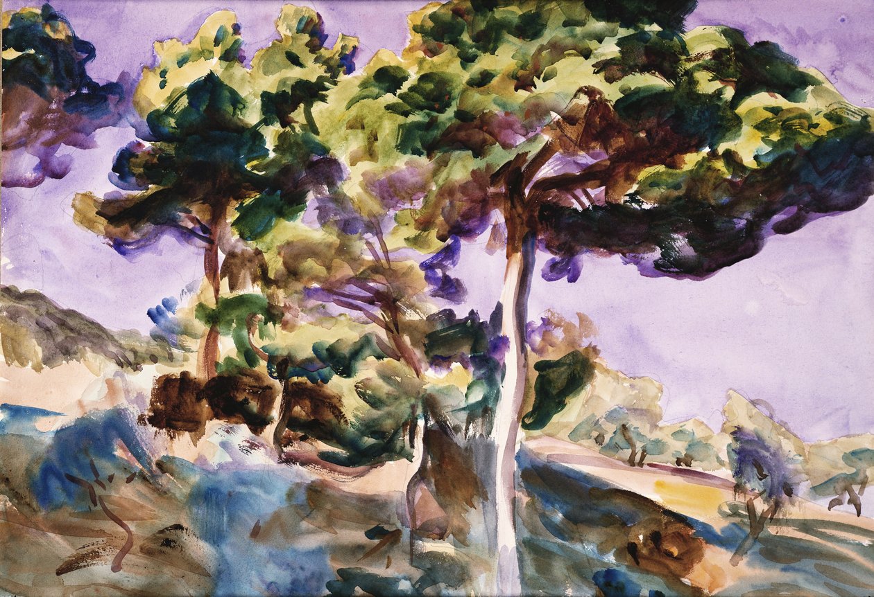 Træer af John Singer Sargent