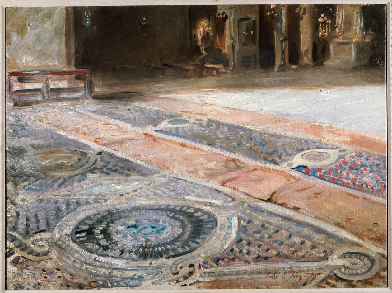 Venetiansk interiør af John Singer Sargent