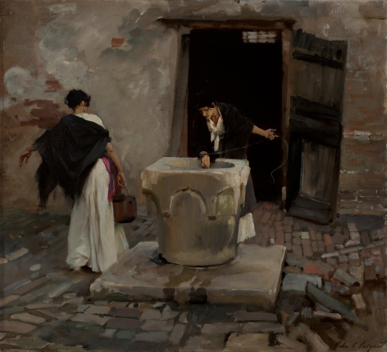 Venetianske vandbærere af John Singer Sargent