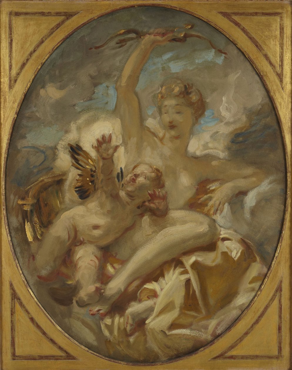 Venus und Amor af John Singer Sargent