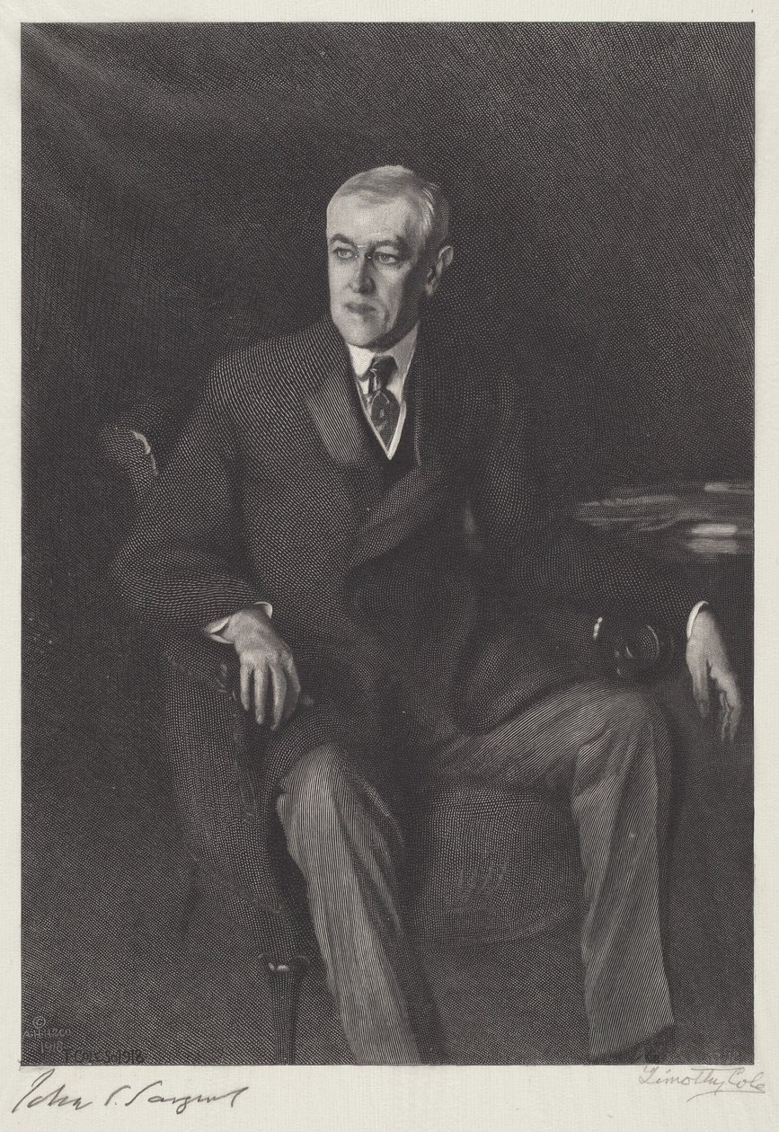 Woodrow Wilson af John Singer Sargent
