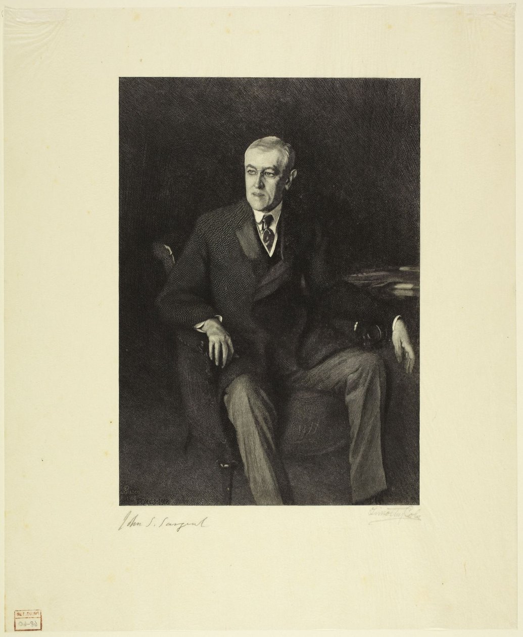 Woodrow Wilson af John Singer Sargent