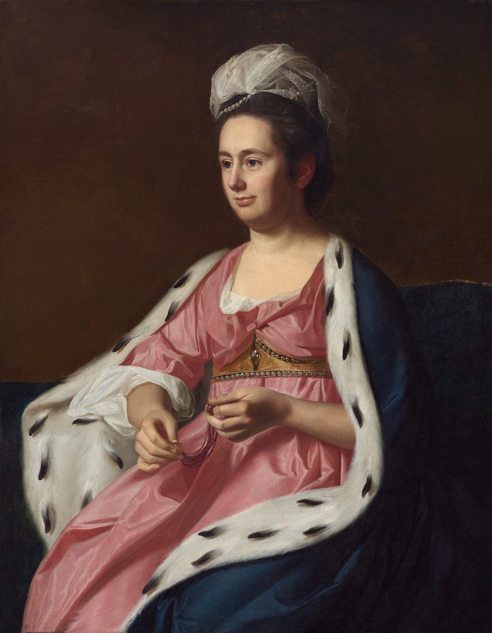 Abigail Smith Babcock (fru Adam Babcock) af John Singleton Copley